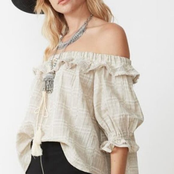 Steve May Tops - STEVIE MAY WILLOW OFF SHOULDER TOP SIZE XS